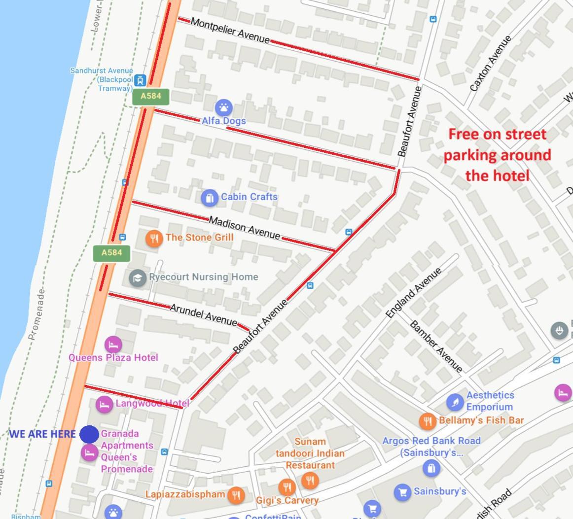 Hotel242 Blackpool Dış mekan fotoğraf